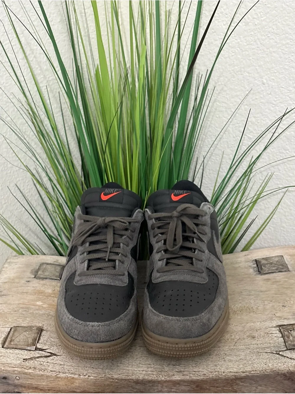 Nike Terminator Low Gray Black Sneakers